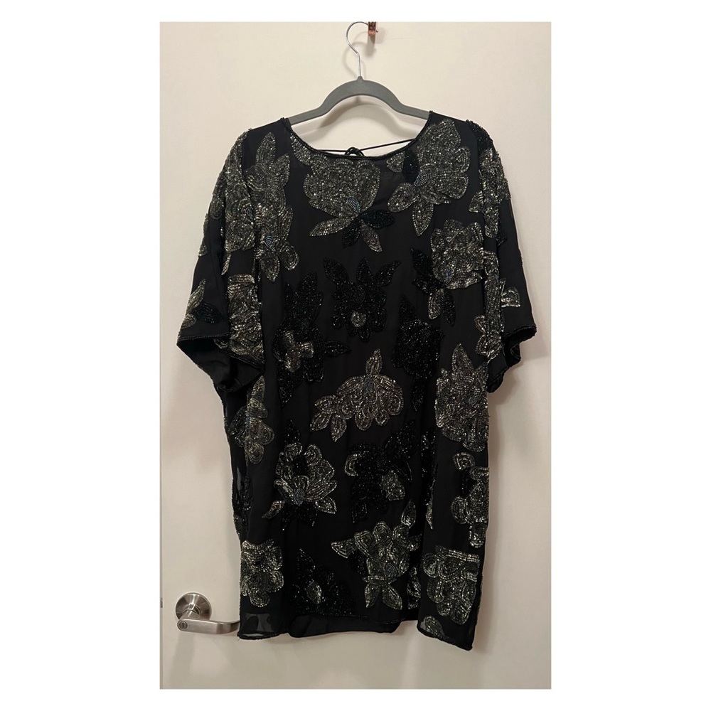ASOS Embellished Shift Mini Dress